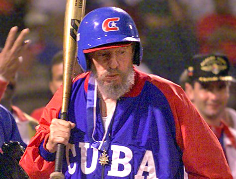 fidel castro baseball